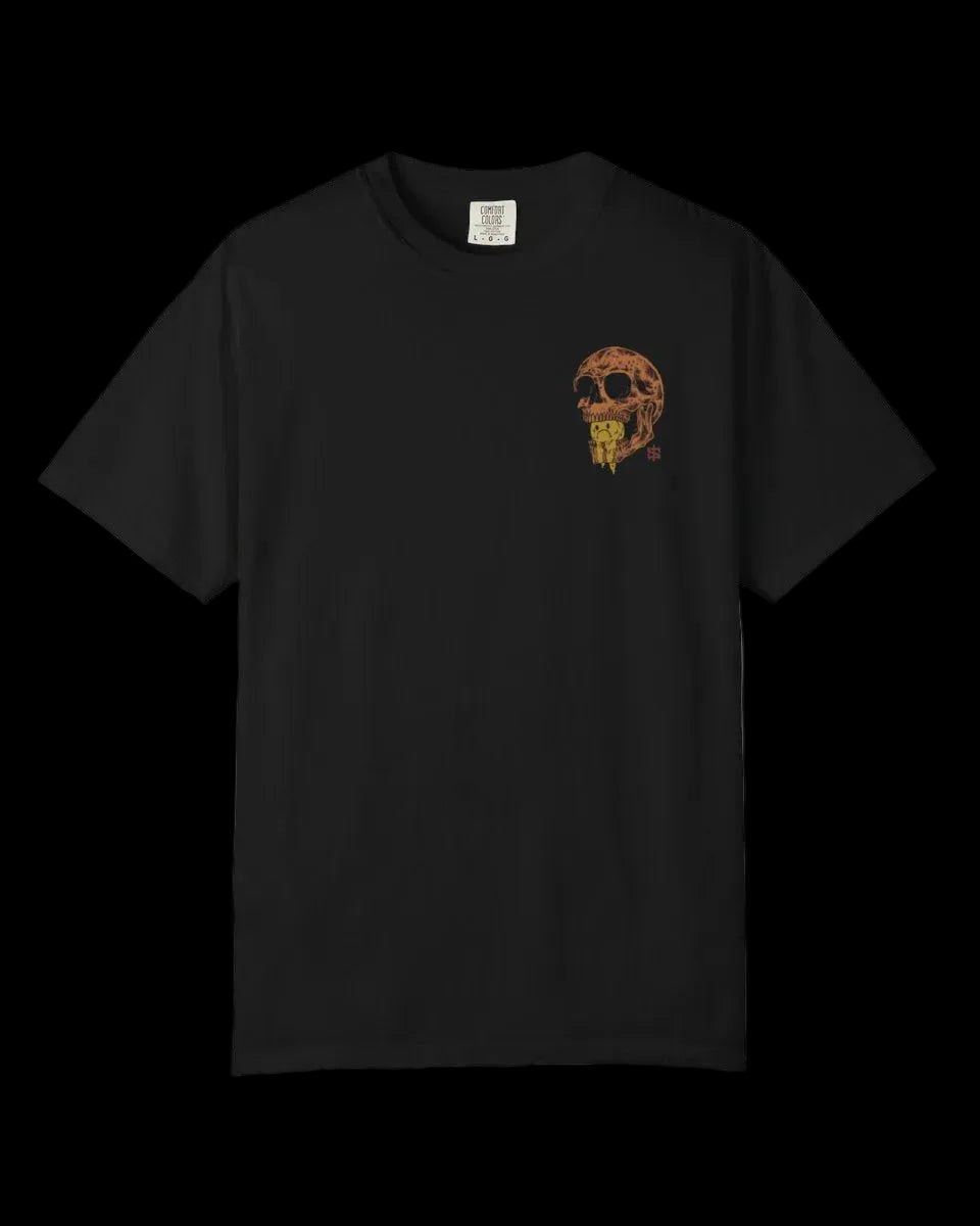 Weightlifting Skull T-Shirt — I Lift Weights Because It Makes The Sad Voices Go Away
