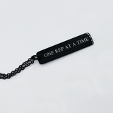 One Rep At A Time Necklace