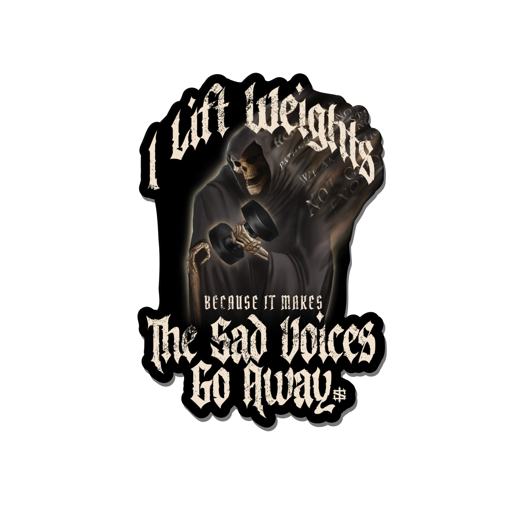Sad Voices v4 Sticker
